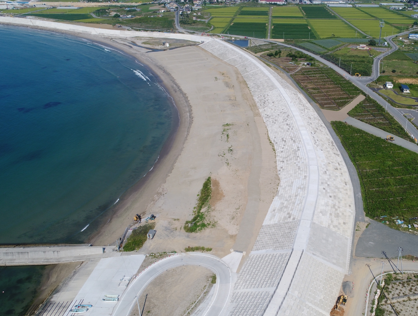 御伊勢浜海岸第２治山工事