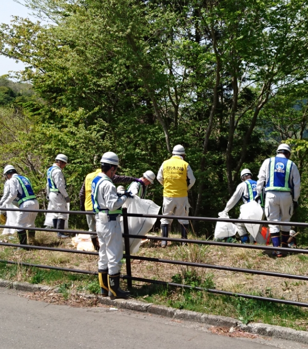 岩井崎海岸第６治山工事